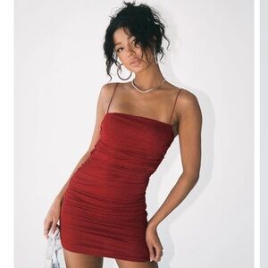 RED PRINCESS POLLY DRESS